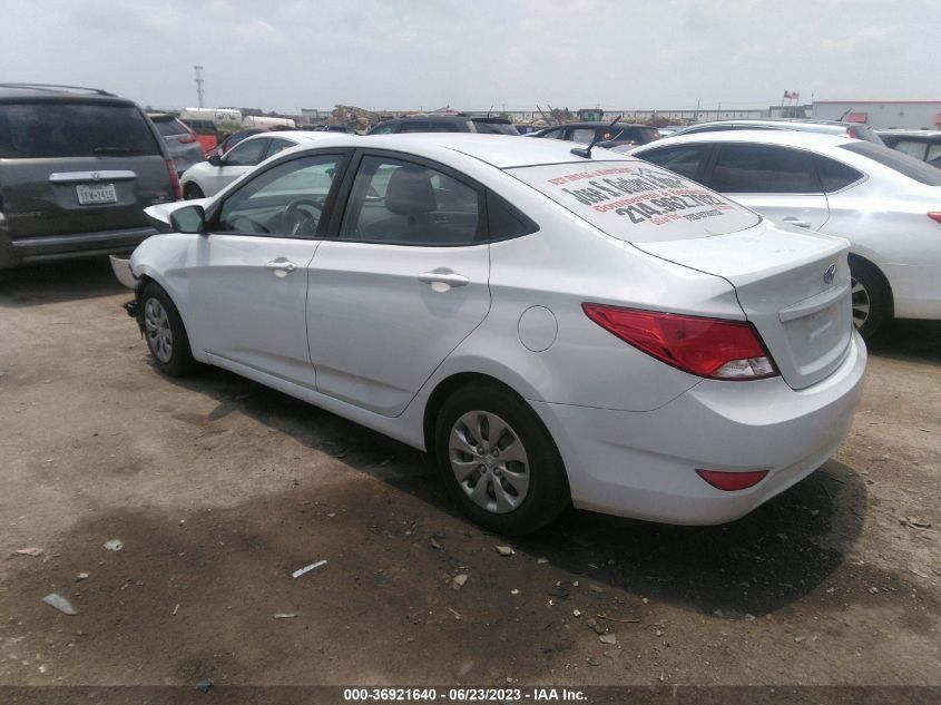 2017 HYUNDAI ACCENT SE - KMHCT4AE3HU370459