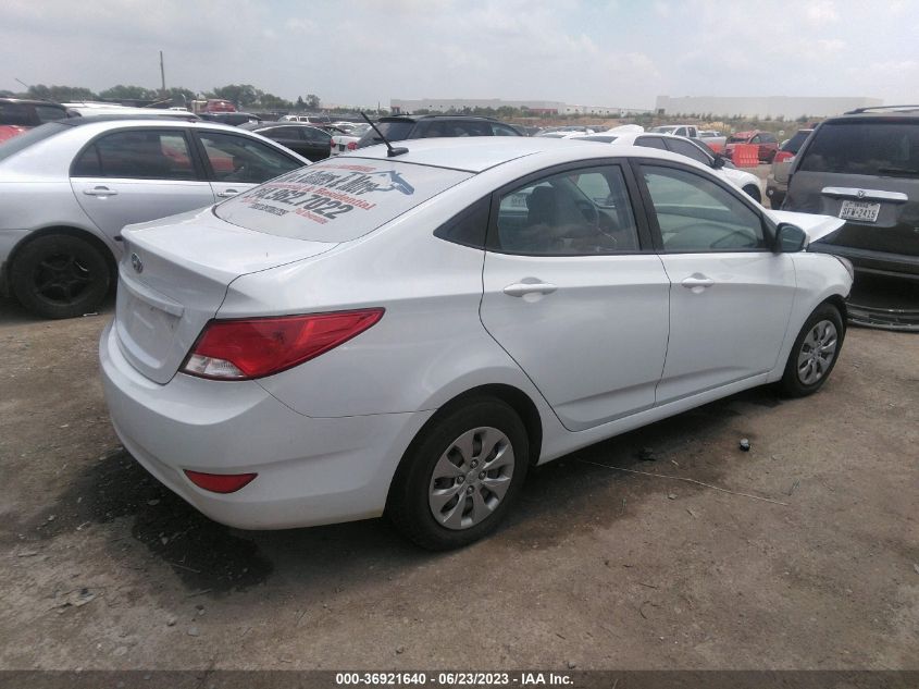 2017 HYUNDAI ACCENT SE - KMHCT4AE3HU370459