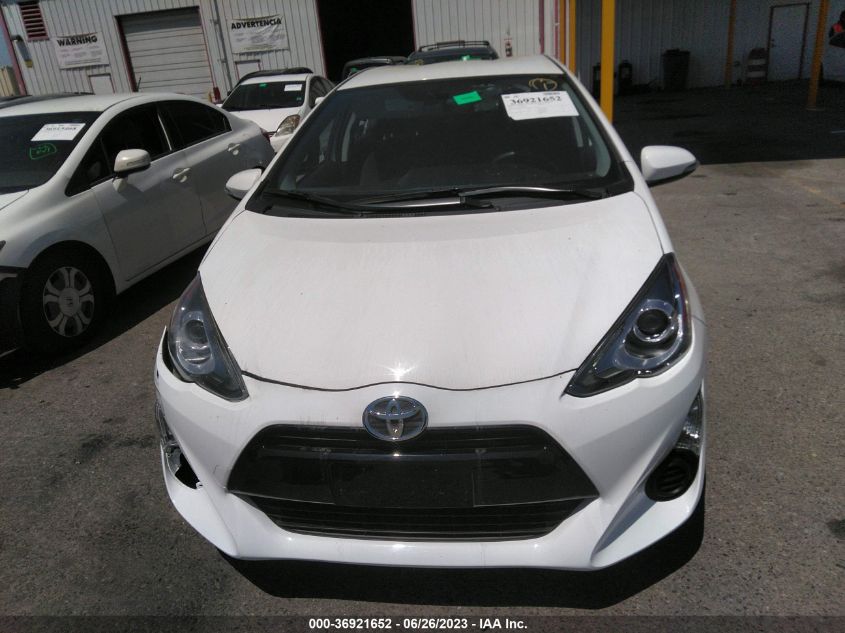 2016 TOYOTA PRIUS C ONE/TWO/THREE/FOUR - JTDKDTB38G1123426
