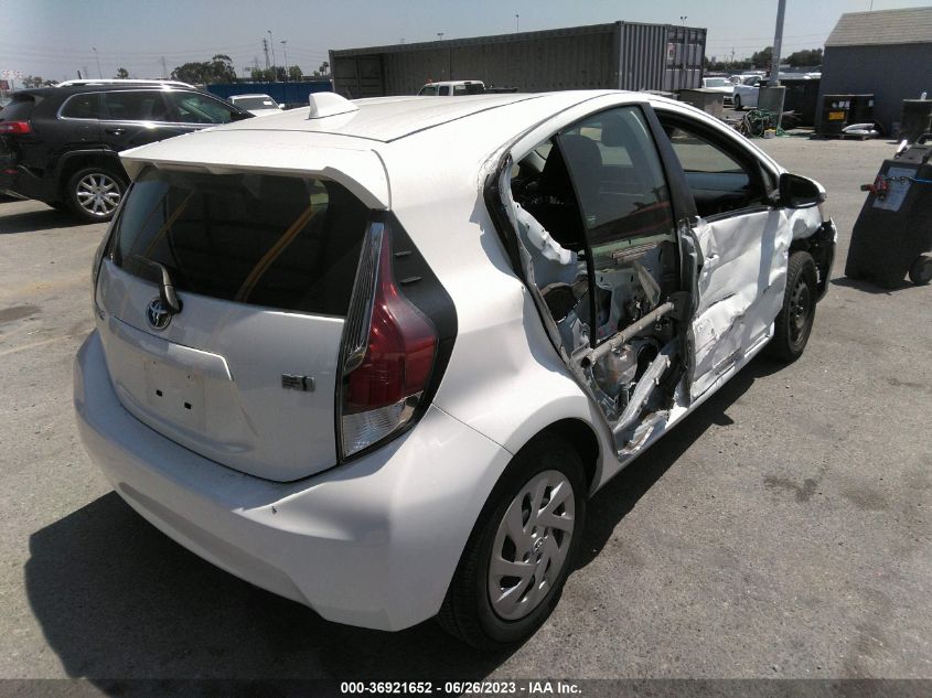 2016 TOYOTA PRIUS C ONE/TWO/THREE/FOUR - JTDKDTB38G1123426
