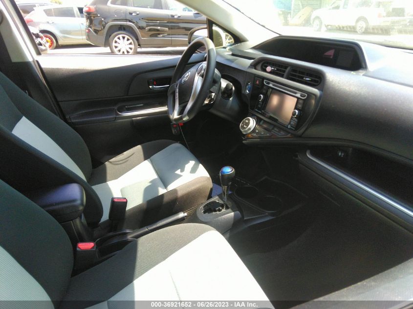 2016 TOYOTA PRIUS C ONE/TWO/THREE/FOUR - JTDKDTB38G1123426