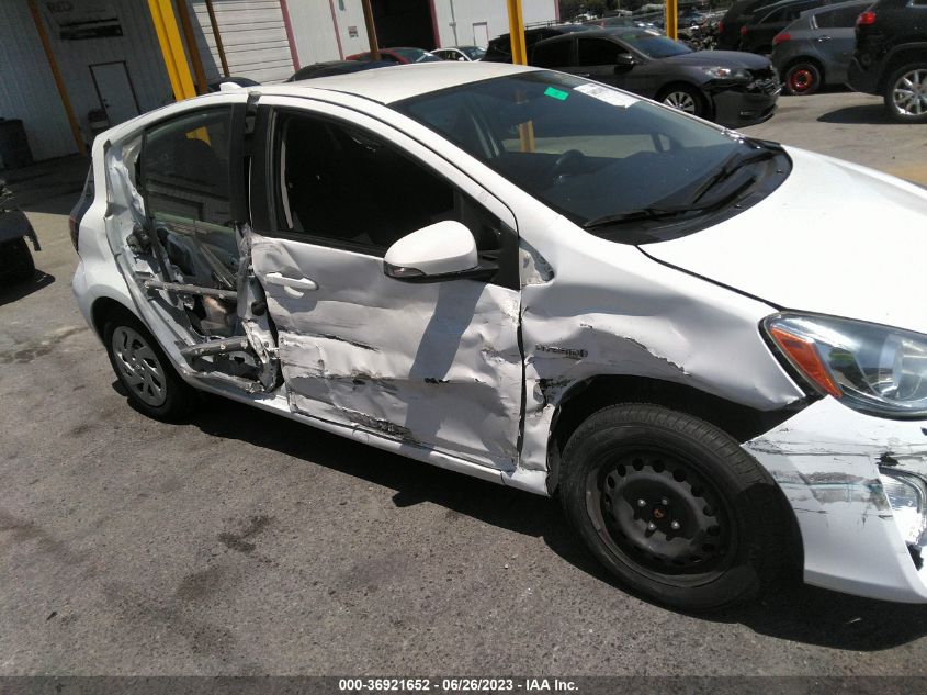 2016 TOYOTA PRIUS C ONE/TWO/THREE/FOUR - JTDKDTB38G1123426
