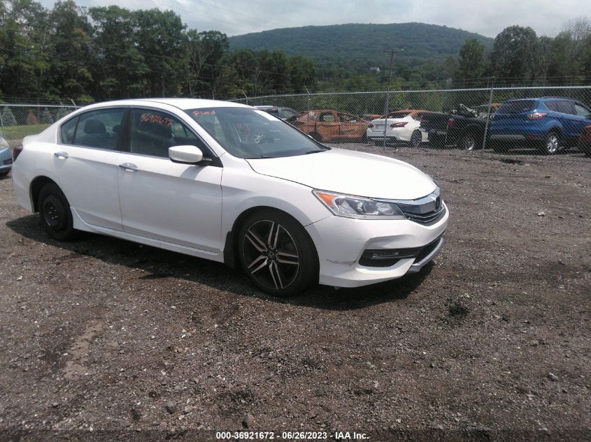 2017 HONDA ACCORD SEDAN SPORT - 1HGCR2F53HA103471