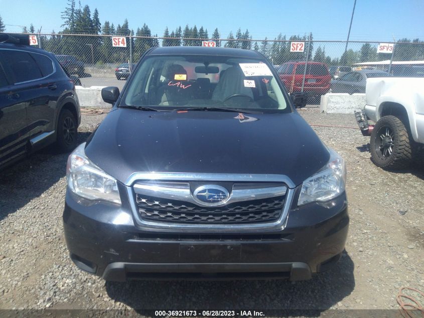 2015 SUBARU FORESTER 2.5I - JF2SJAAC3FG461943