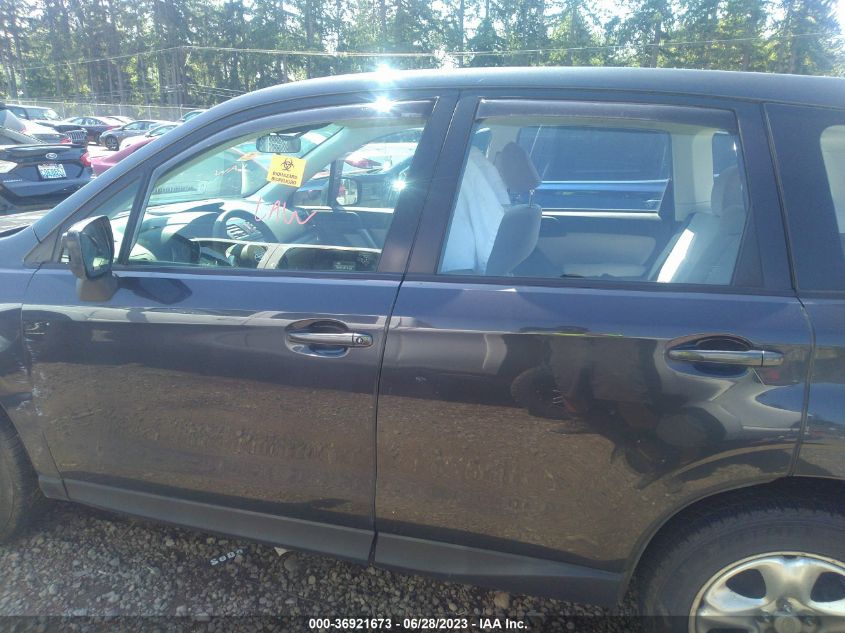 2015 SUBARU FORESTER 2.5I - JF2SJAAC3FG461943