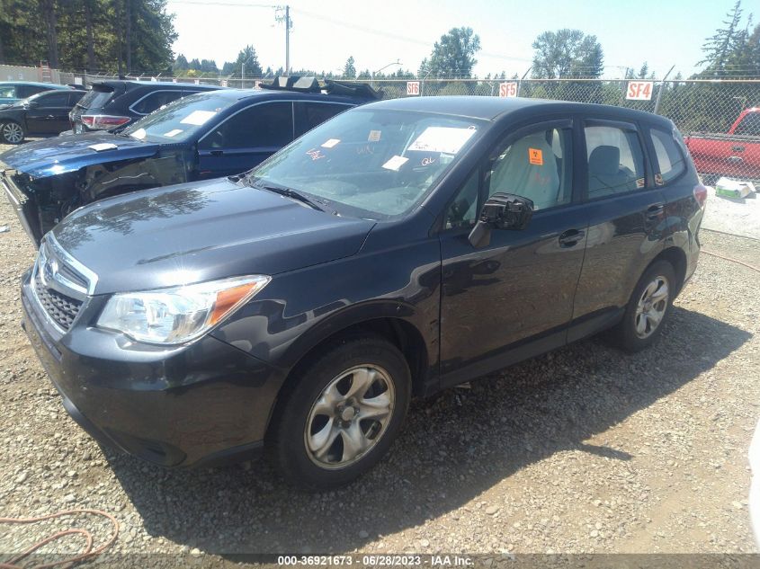 2015 SUBARU FORESTER 2.5I - JF2SJAAC3FG461943