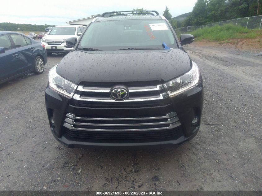 2019 TOYOTA HIGHLANDER LIMITED - 5TDDZRFHXKS707521