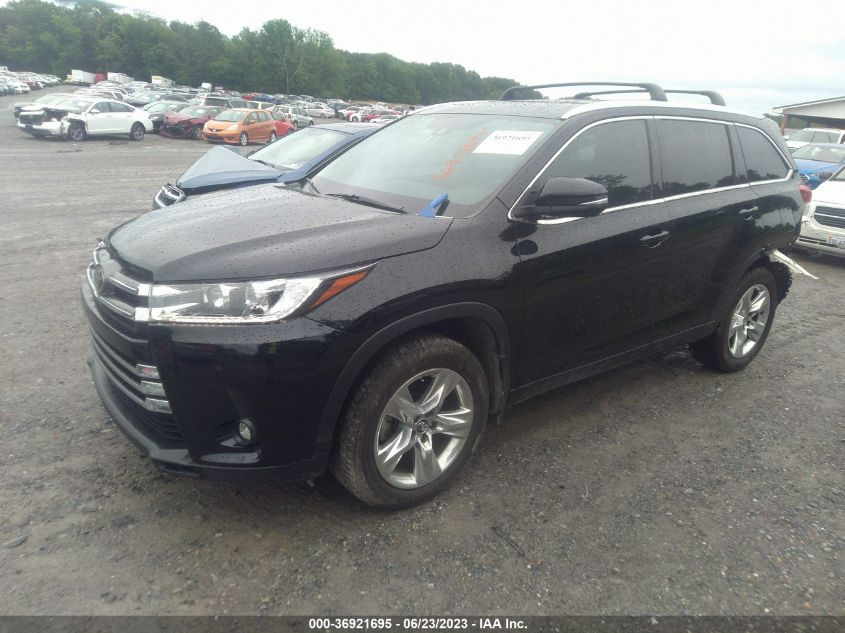2019 TOYOTA HIGHLANDER LIMITED - 5TDDZRFHXKS707521