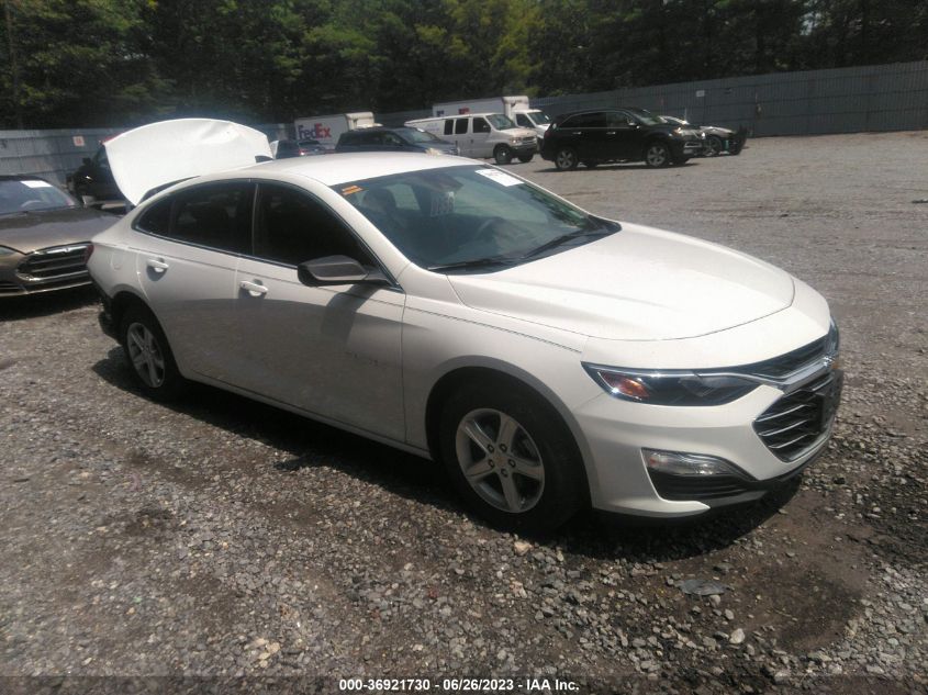 VIN 1G1ZC5ST3PF157699 2023 CHEVROLET MALIBU LS