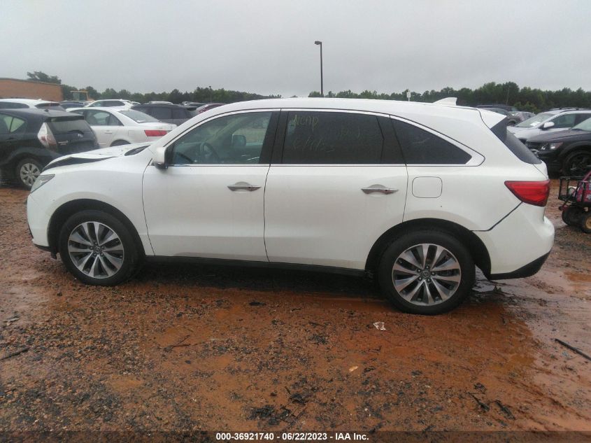 2014 ACURA MDX TECH PKG - 5FRYD3H45EB008912