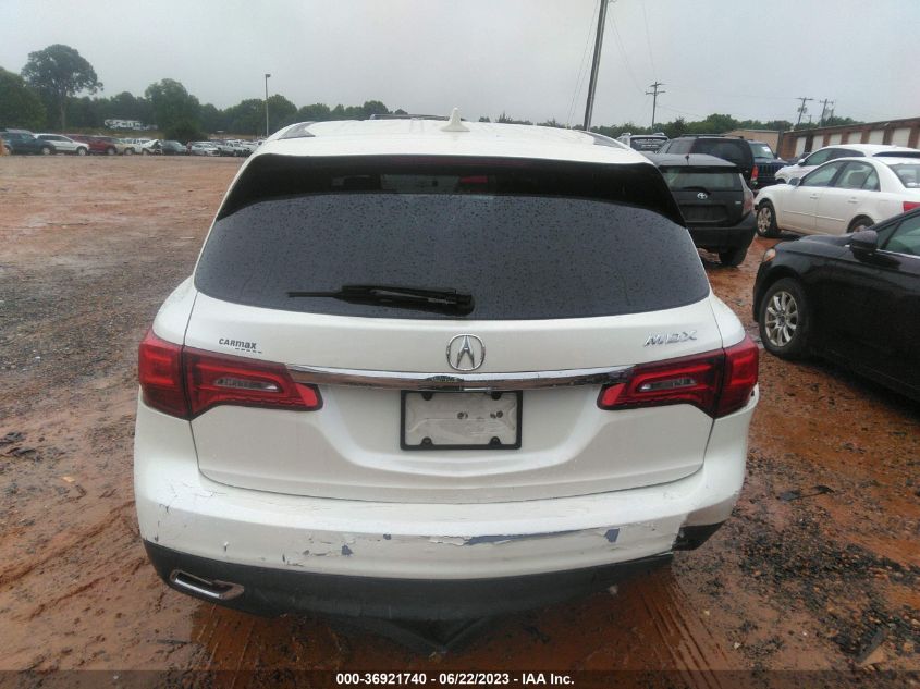 2014 ACURA MDX TECH PKG - 5FRYD3H45EB008912