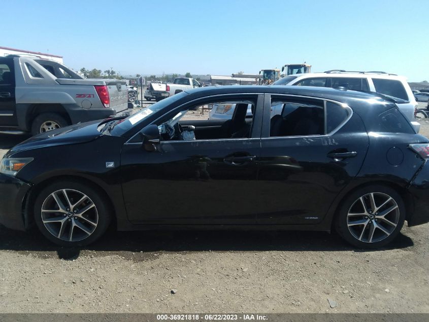 2015 LEXUS CT 200H HYBRID - JTHKD5BH0F2233241