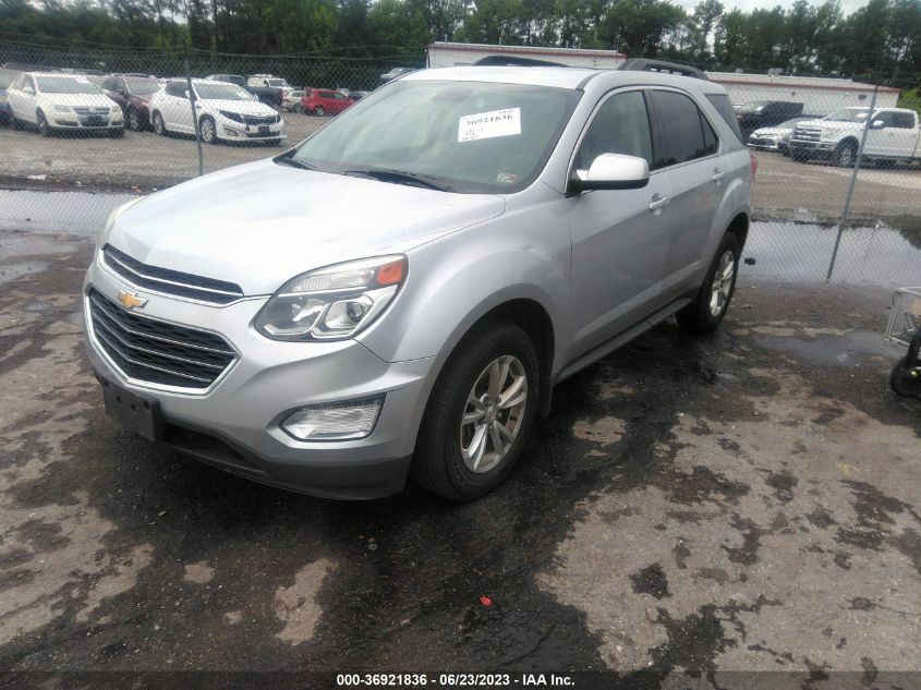 2016 CHEVROLET EQUINOX LT - 2GNFLFEK8G6121916