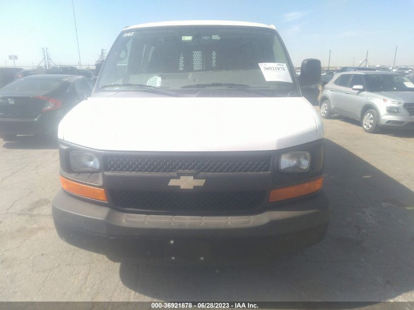 2014 CHEVROLET EXPRESS CARGO VAN - 1GCSGAFXXE1130786