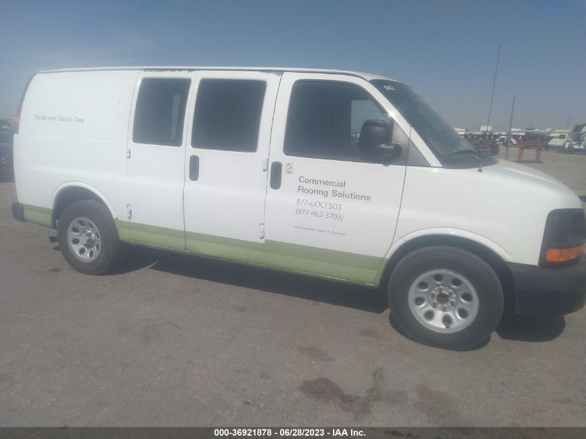 2014 CHEVROLET EXPRESS CARGO VAN - 1GCSGAFXXE1130786