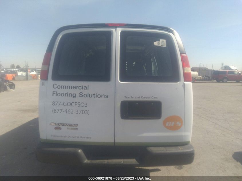 2014 CHEVROLET EXPRESS CARGO VAN - 1GCSGAFXXE1130786
