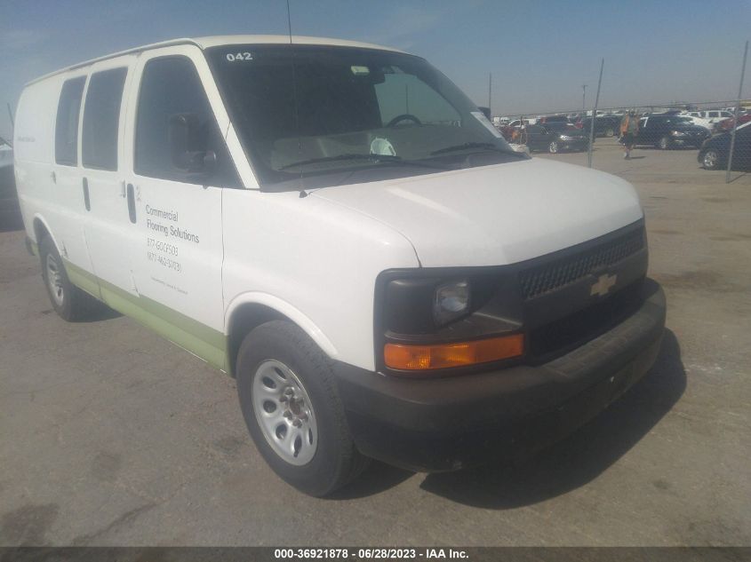 2014 CHEVROLET EXPRESS CARGO VAN - 1GCSGAFXXE1130786