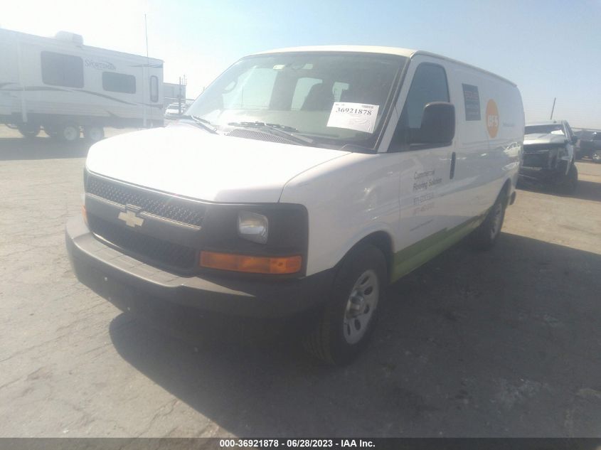2014 CHEVROLET EXPRESS CARGO VAN - 1GCSGAFXXE1130786