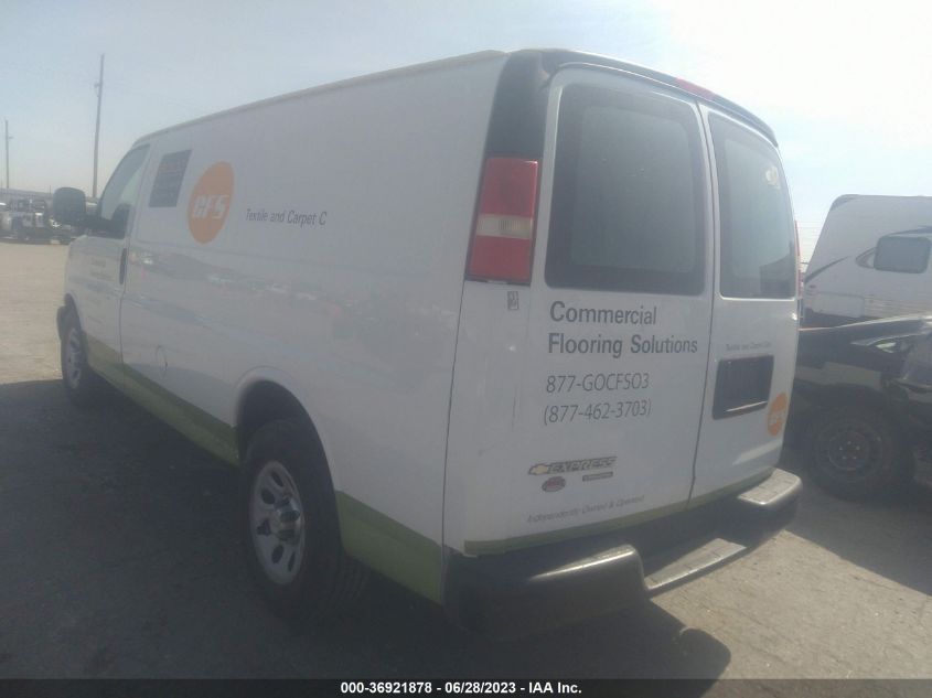 2014 CHEVROLET EXPRESS CARGO VAN - 1GCSGAFXXE1130786