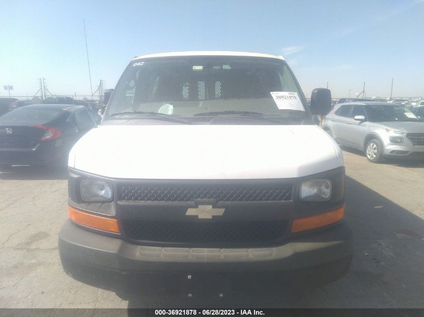 2014 CHEVROLET EXPRESS CARGO VAN - 1GCSGAFXXE1130786