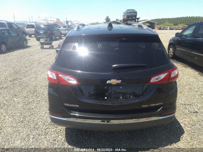 2020 CHEVROLET EQUINOX PREMIER - 2GNAXXEV0L6107629