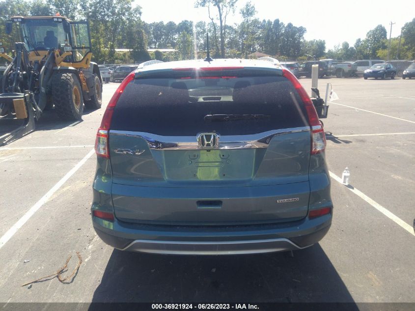 2016 HONDA CR-V TOURING - 5J6RM3H97GL005263
