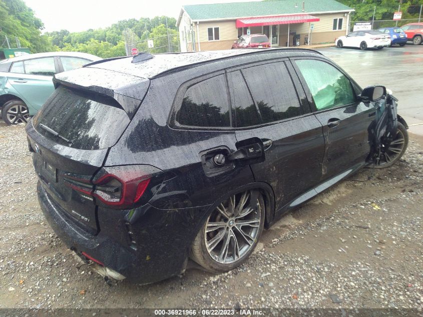 2022 BMW X3 XDRIVE30I - 5UX53DP02N9L97738