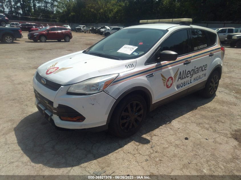2016 FORD ESCAPE S - 1FMCU0F7XGUA83909