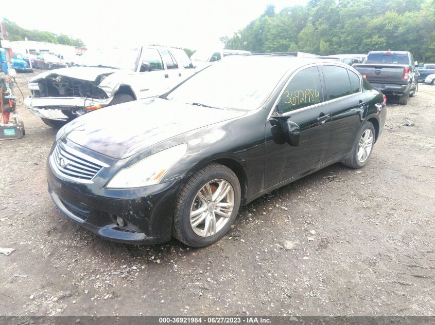 2013 INFINITI G37 SEDAN X JN1CV6AR8DM358821