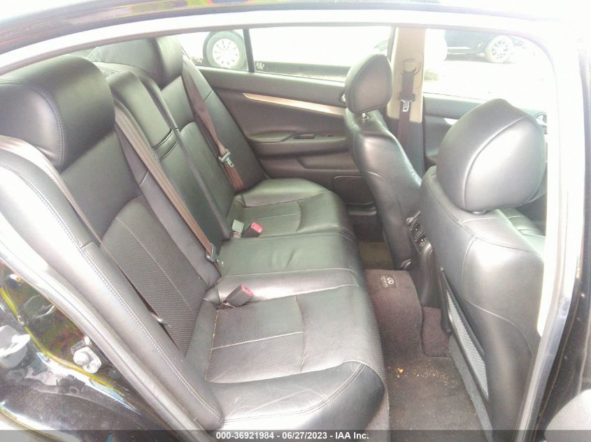 2013 INFINITI G37 SEDAN X JN1CV6AR8DM358821