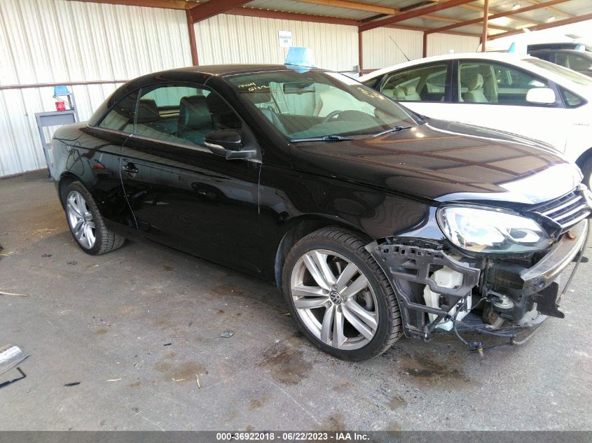 2013 VOLKSWAGEN EOS EXECUTIVE - WVWFW8AH0DV005607