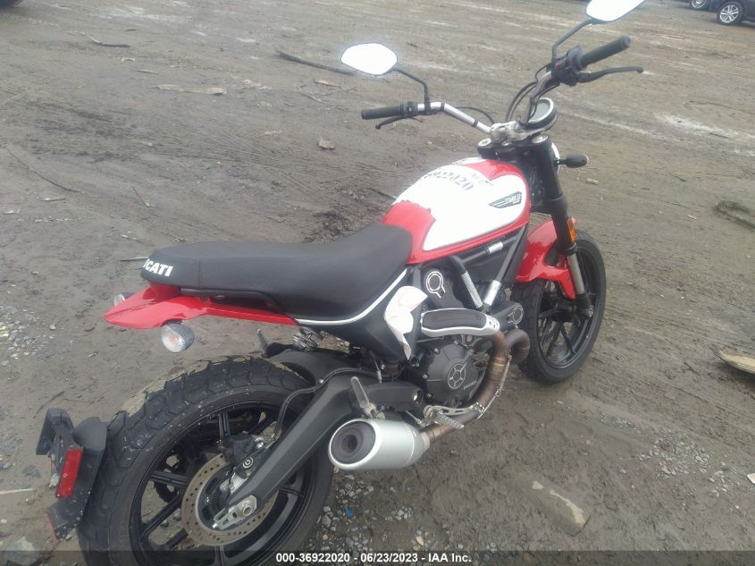 2016 DUCATI SCRAMBLER 800 ML015ANM1GT010536