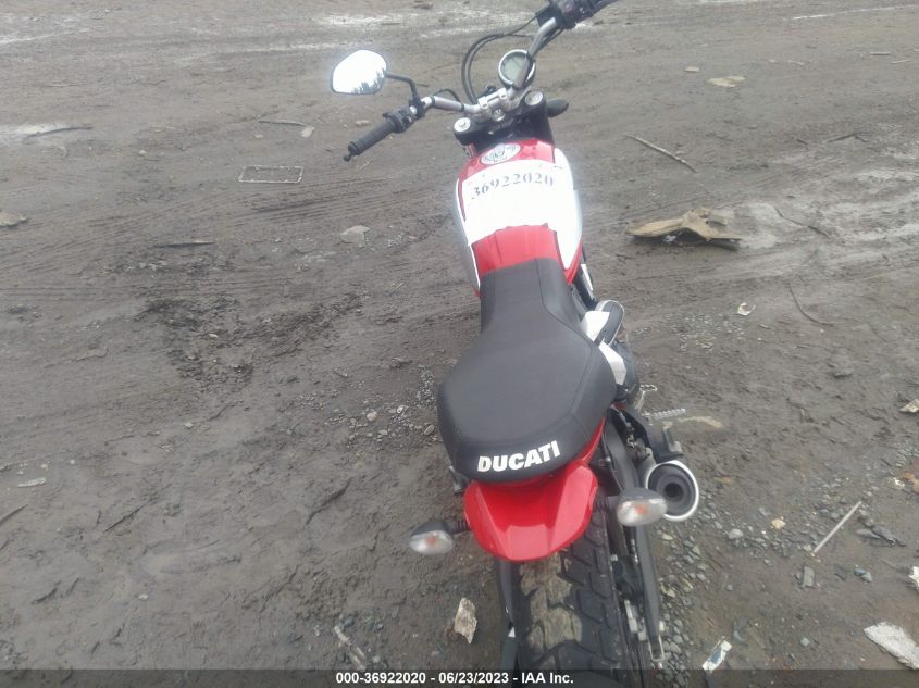 2016 DUCATI SCRAMBLER 800 ML015ANM1GT010536
