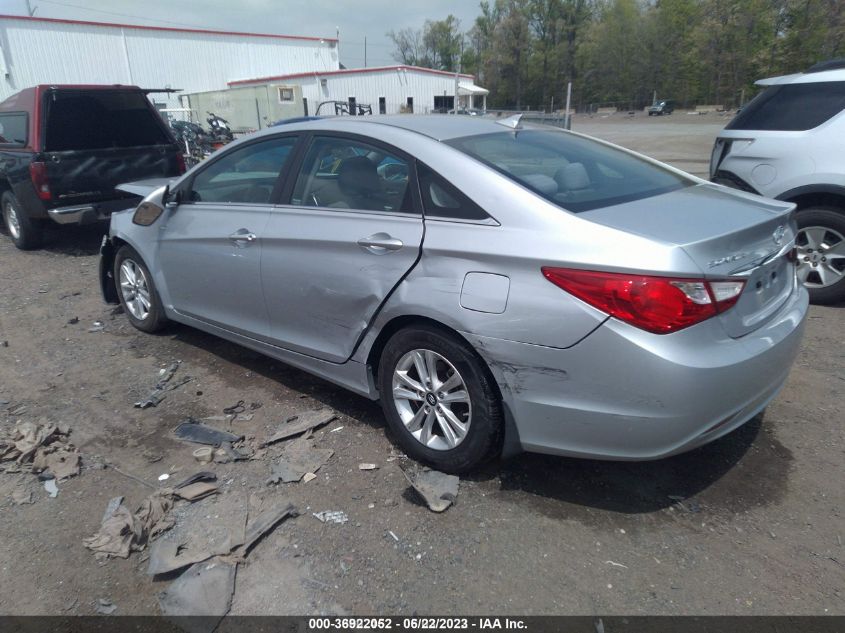 2013 HYUNDAI SONATA GLS PZEV - 5NPEB4AC0DH797701