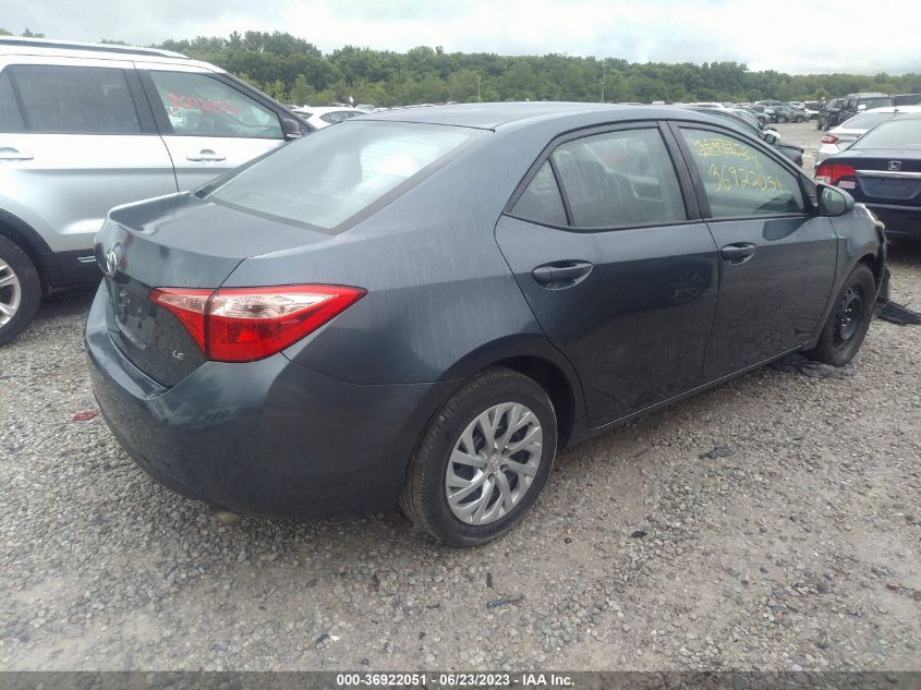 2018 TOYOTA COROLLA L/LE/XLE/SE/XSE - 2T1BURHE8JC064120