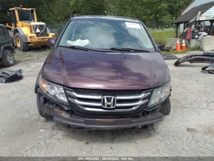 2014 HONDA ODYSSEY EX-L - 5FNRL5H62EB035071