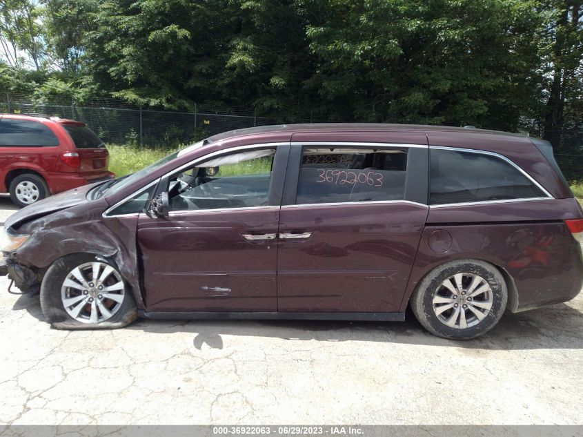 2014 HONDA ODYSSEY EX-L - 5FNRL5H62EB035071