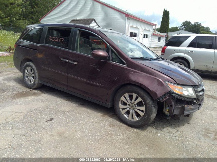 2014 HONDA ODYSSEY EX-L - 5FNRL5H62EB035071