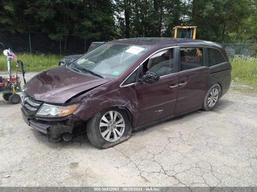 2014 HONDA ODYSSEY EX-L - 5FNRL5H62EB035071