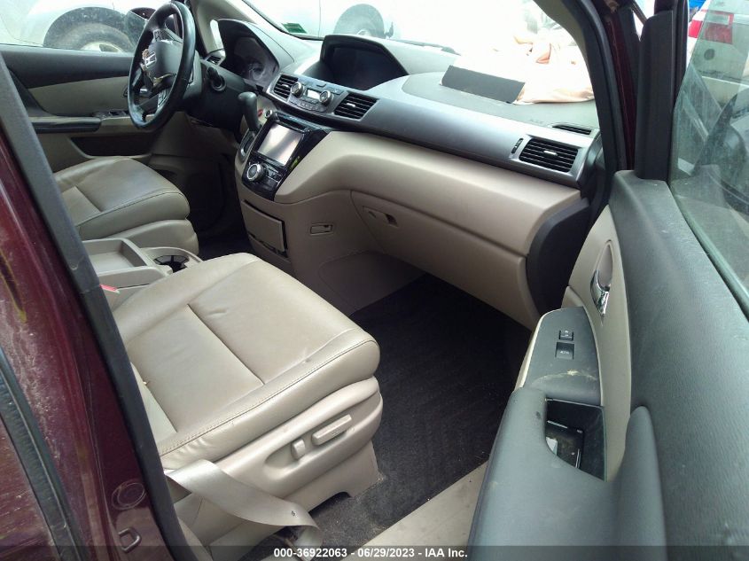 2014 HONDA ODYSSEY EX-L - 5FNRL5H62EB035071