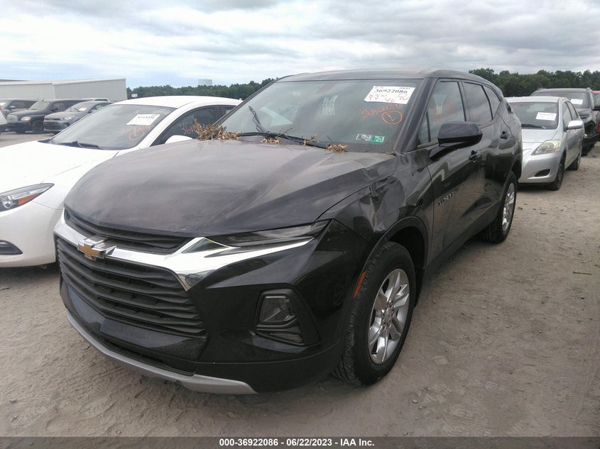 VIN 3GNKBHRS9LS696738 2020 CHEVROLET BLAZER LT