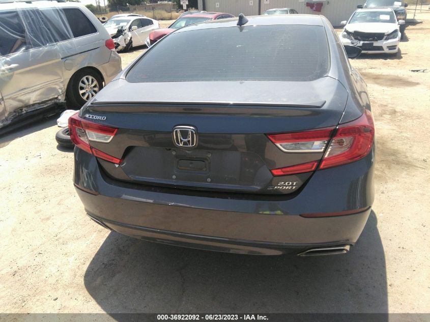 2020 HONDA ACCORD SEDAN SPORT - 1HGCV2F3XLA020865