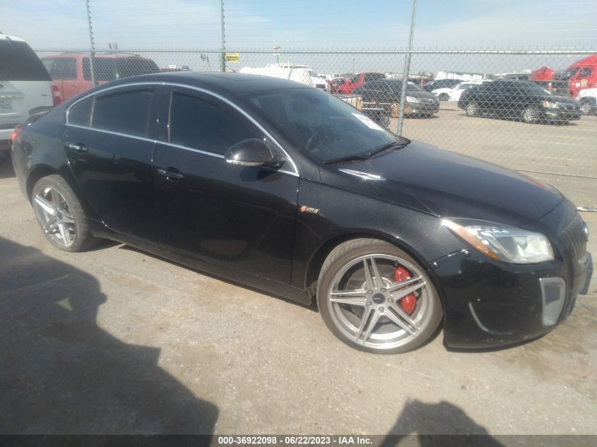 2013 BUICK REGAL GS - 2G4GV5GV1D9245914