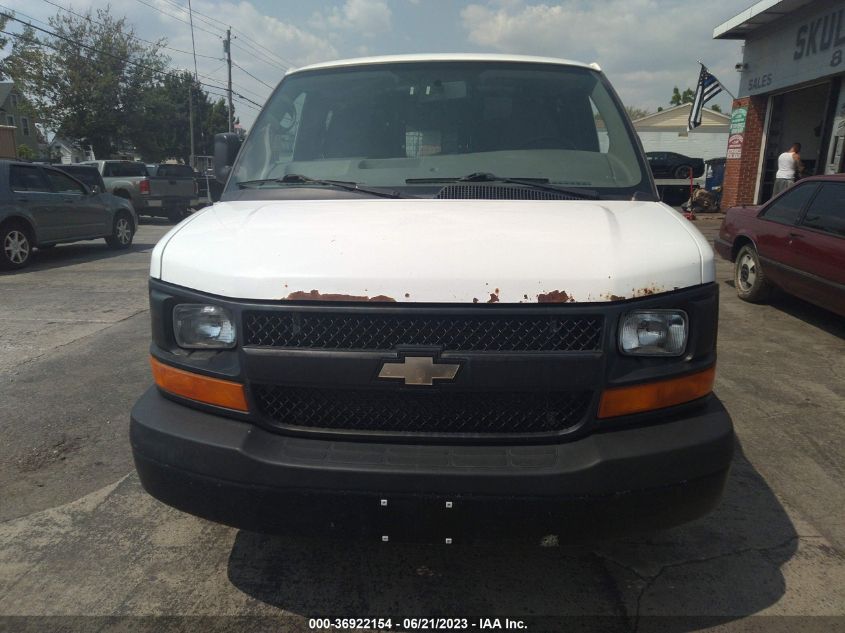 2014 CHEVROLET EXPRESS CARGO VAN - 1GCSGAFX2E1167573