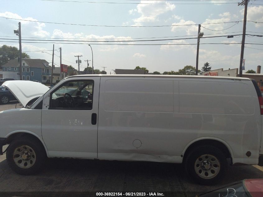 2014 CHEVROLET EXPRESS CARGO VAN - 1GCSGAFX2E1167573