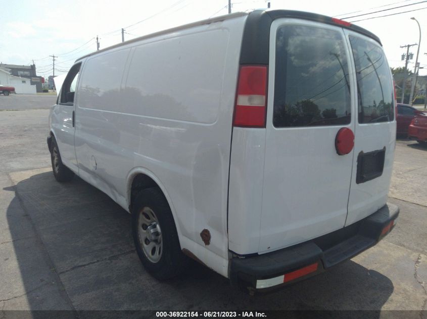 2014 CHEVROLET EXPRESS CARGO VAN - 1GCSGAFX2E1167573