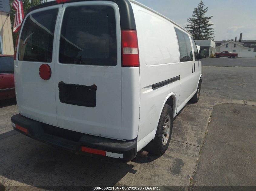 2014 CHEVROLET EXPRESS CARGO VAN - 1GCSGAFX2E1167573