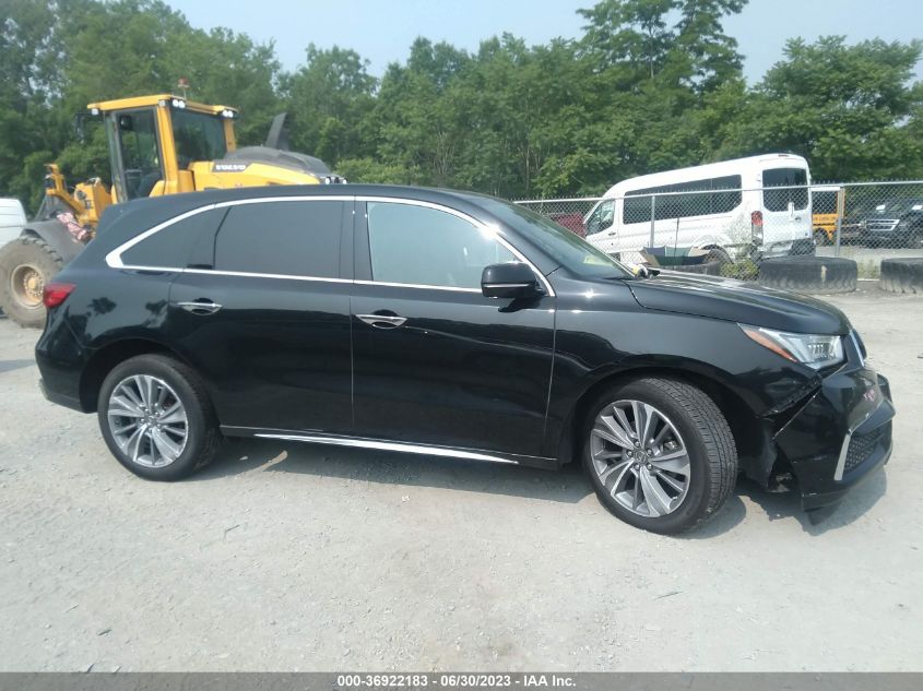 2017 ACURA MDX W/TECHNOLOGY PKG - 5J8YD4H53HL000553