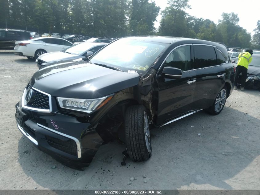 2017 ACURA MDX W/TECHNOLOGY PKG - 5J8YD4H53HL000553