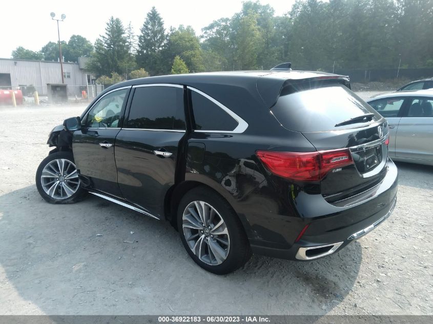 2017 ACURA MDX W/TECHNOLOGY PKG - 5J8YD4H53HL000553